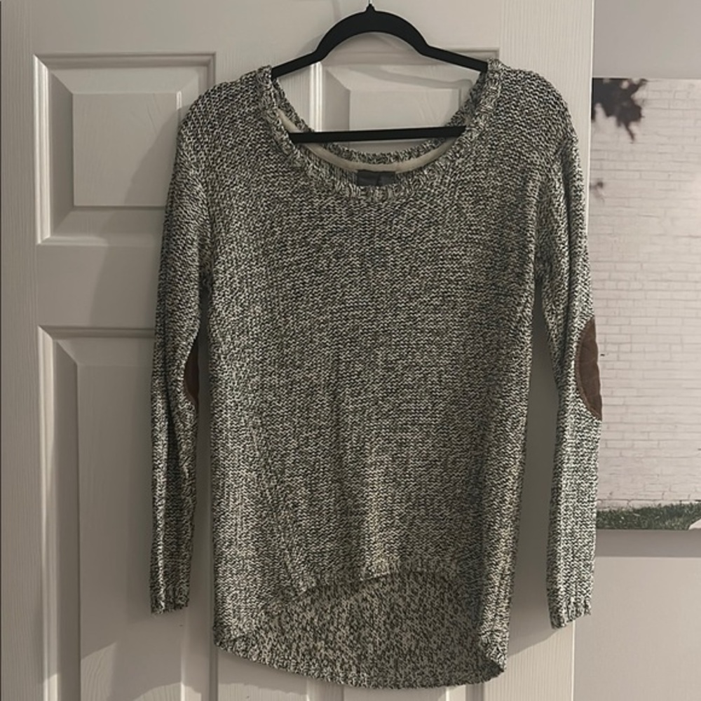 Cozy Knit Sweater with Elbow Patches